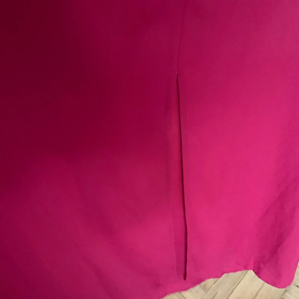 J Crew dark red maxi slip dress L EUC like new condition - Picture 13 of 14